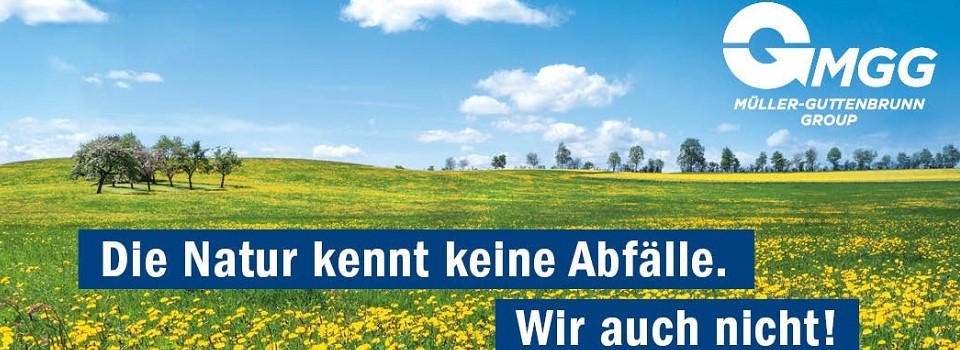 Die Natur kennt keine Abfälle Sliderfoto